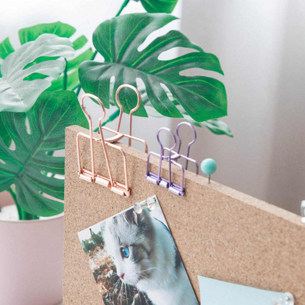 Bulletin Board Cork - Kurk Bulletin Board Houten frame Gouden