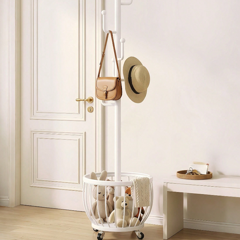 Coat Rack Standing - Boomvormige kapstokhouder Modern, strak wit metalen