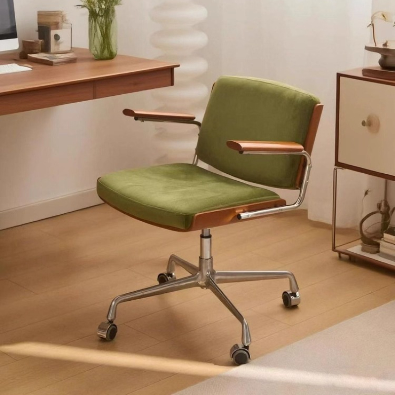 Office Furniture Ergonomic - ‌ Vintage stijl draaistoel, in hoogte