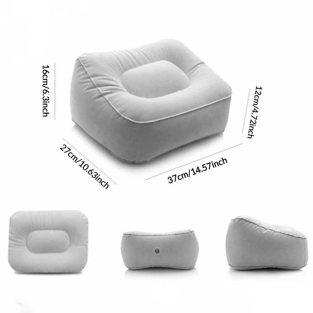 1 stuk opblaasbaar voetsteunku - Office Footrest Cushion recensie en prijs