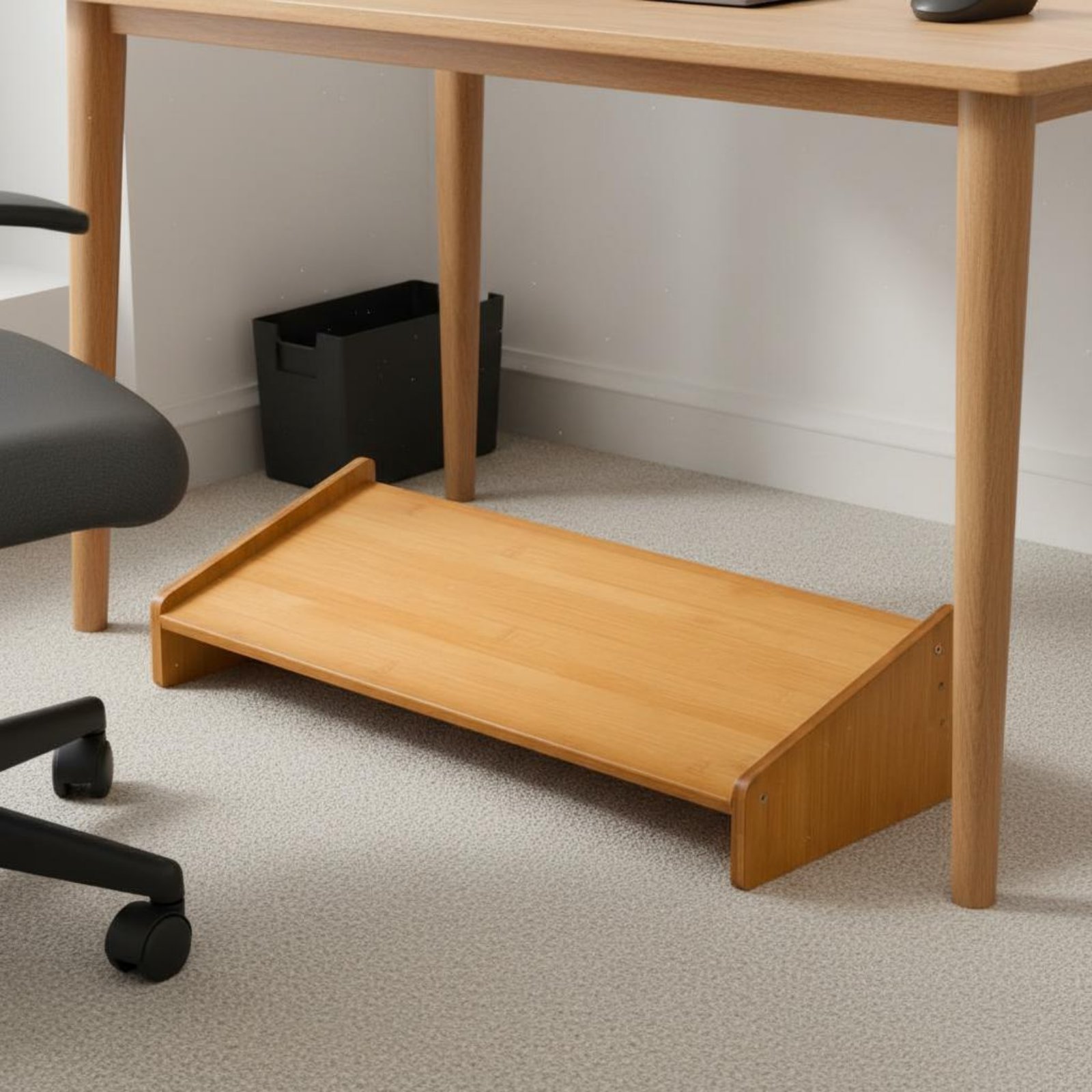 Voetsteun onder het bureau Bre - Office Furniture Ergonomic recensie en prijs