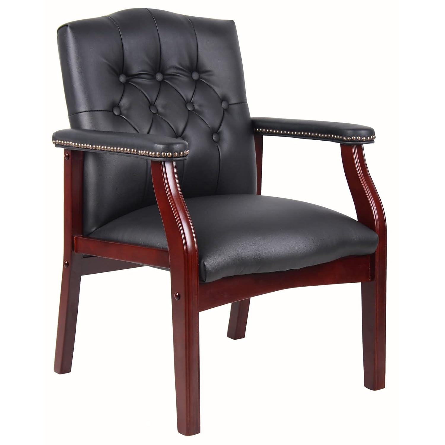 Zwarte lederen bureaustoelen,  - Office Furniture Ergonomic recensie en prijs