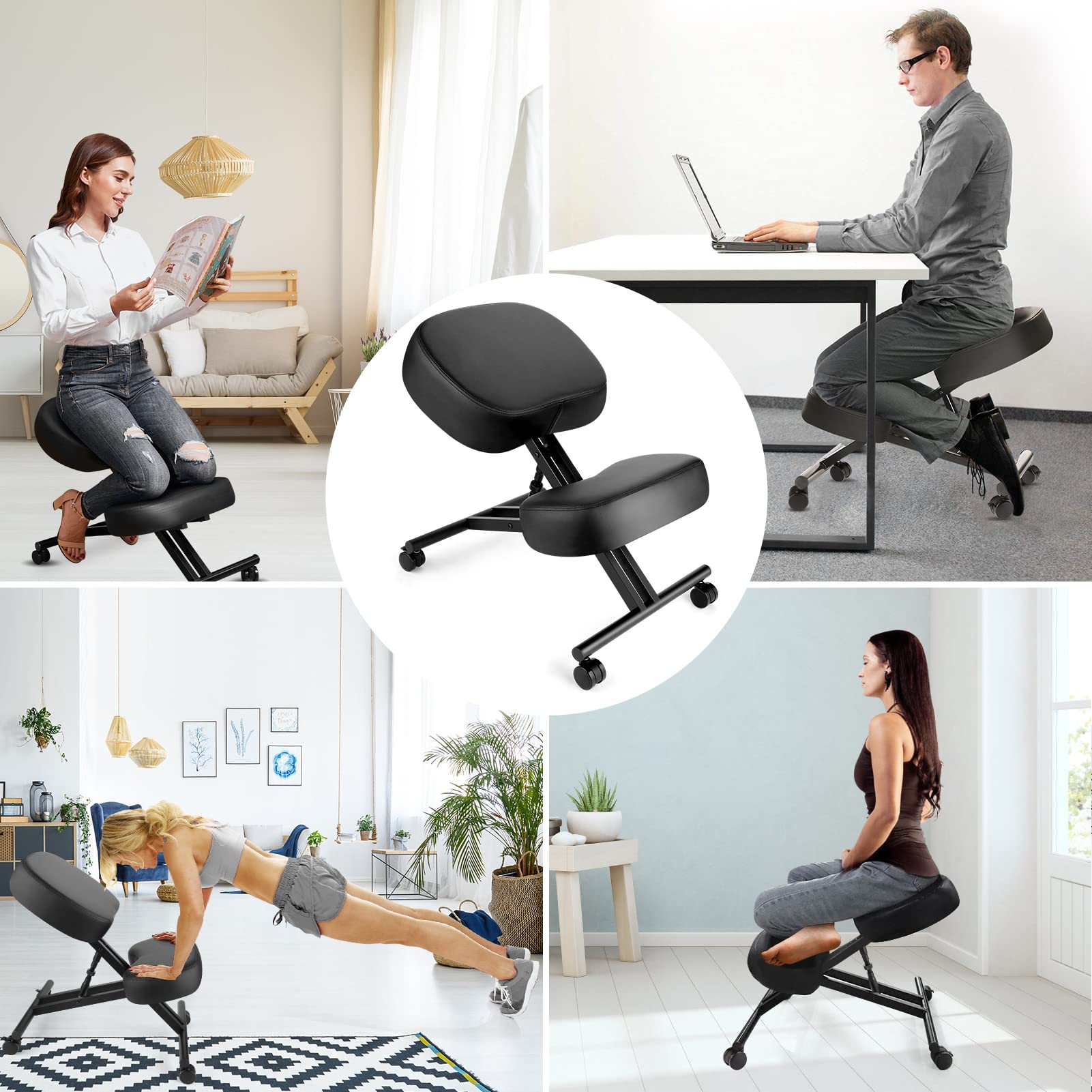 Ergonomische knielstoel voor k - Office Furniture Ergonomic recensie en prijs