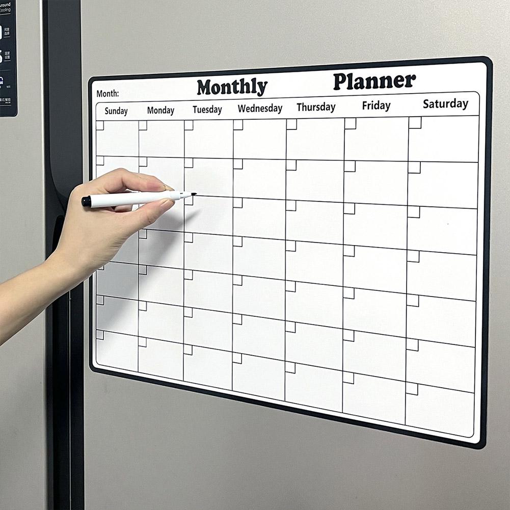 Stijlvolle magnetische droog u - Magnetic Whiteboard Calendar recensie en prijs