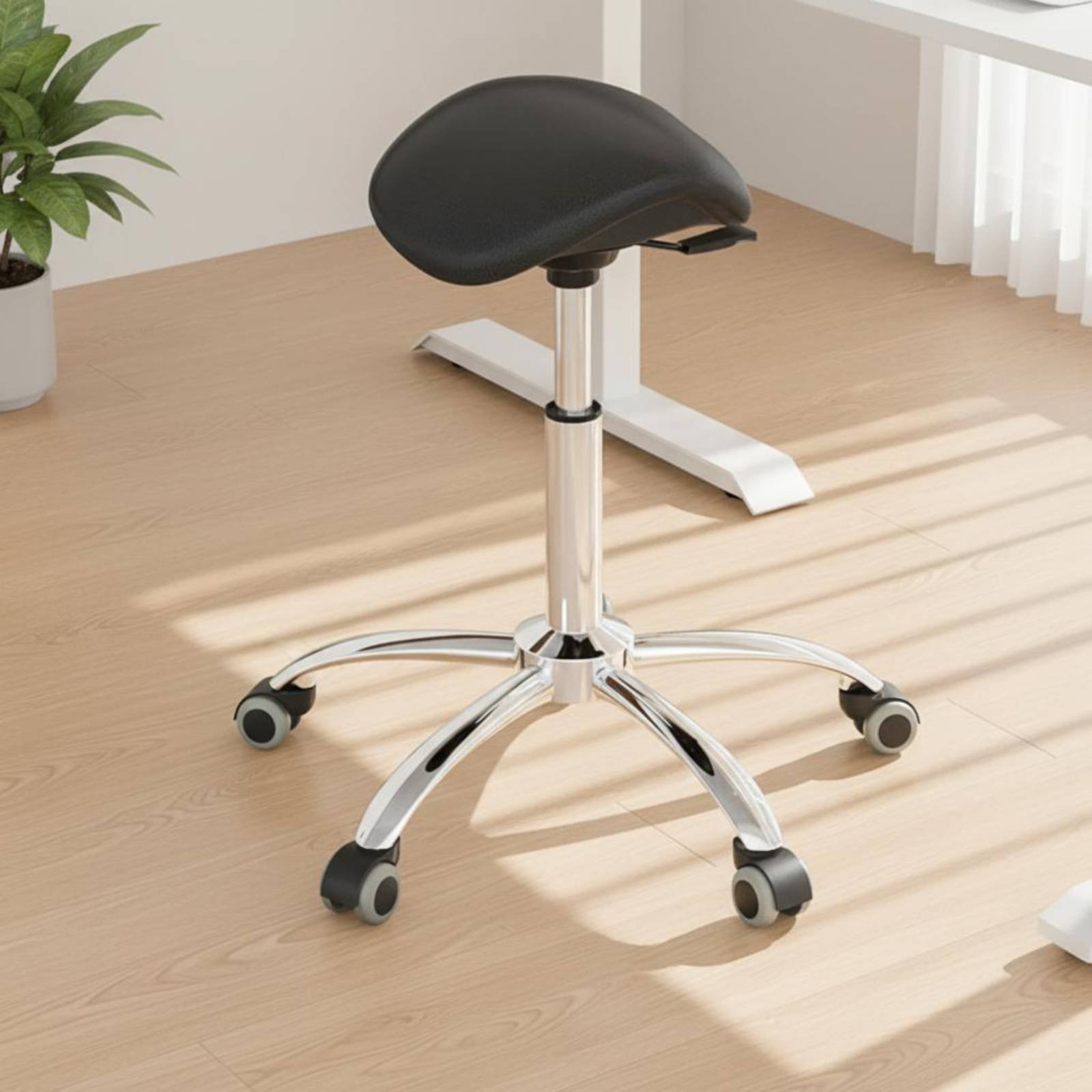 Draaibare zadelkruk, zware uit - Office Furniture Ergonomic recensie en prijs