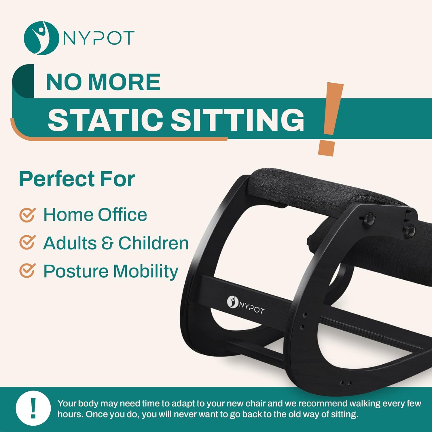Ergonomische houten knielstoel - Office Furniture Ergonomic recensie en prijs