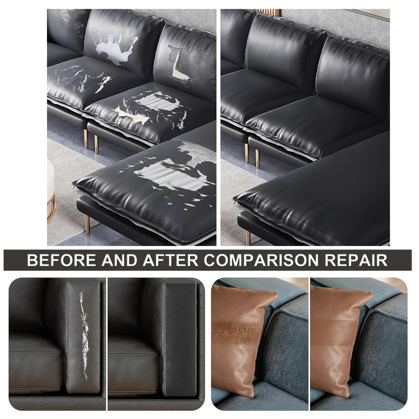 Lederreparatietape, verkrijgba - Office Furniture Repair recensie en prijs