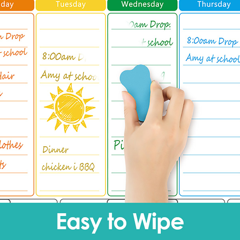 A3-formaat magnetische maandel - Magnetic Whiteboard Calendar recensie en prijs