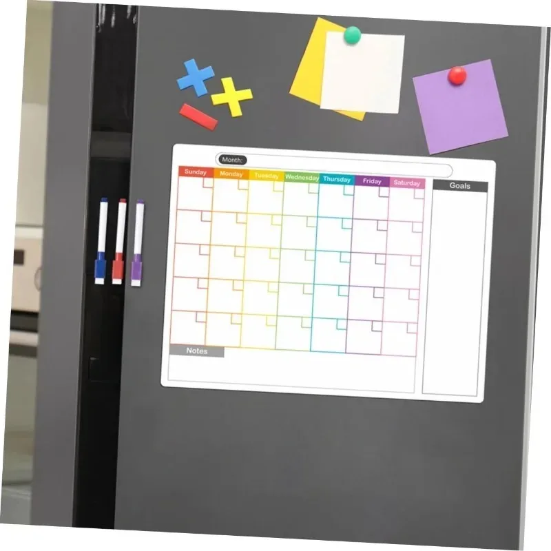 Koelkast Magnetisch Kalenderbo - Magnetic Whiteboard Calendar recensie en prijs