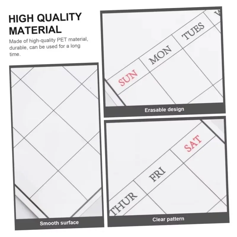 Koelkast Magnetisch Kalenderbo - Magnetic Whiteboard Calendar recensie en prijs