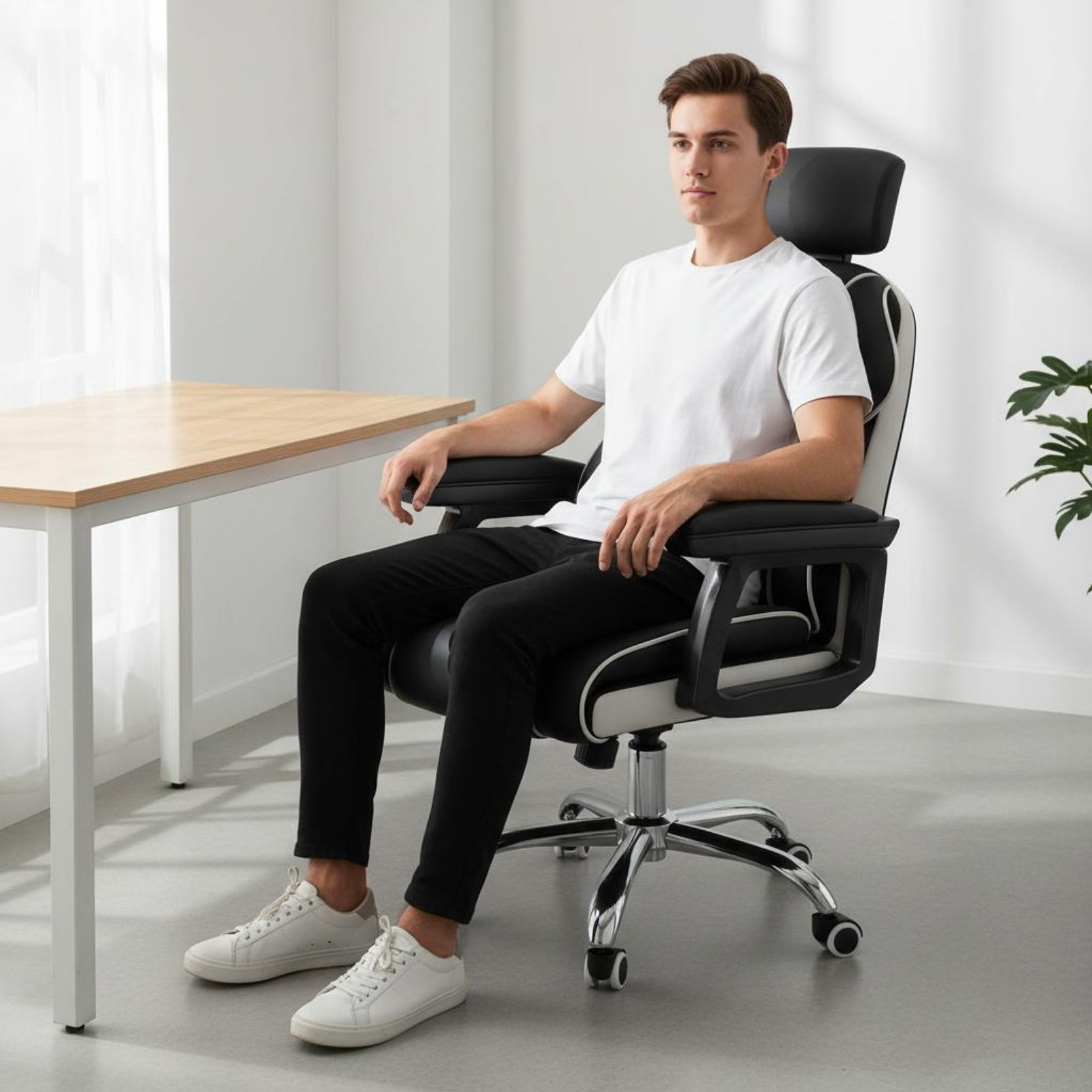 Ergonomische gamingstoel, in h - Office Furniture Ergonomic recensie en prijs