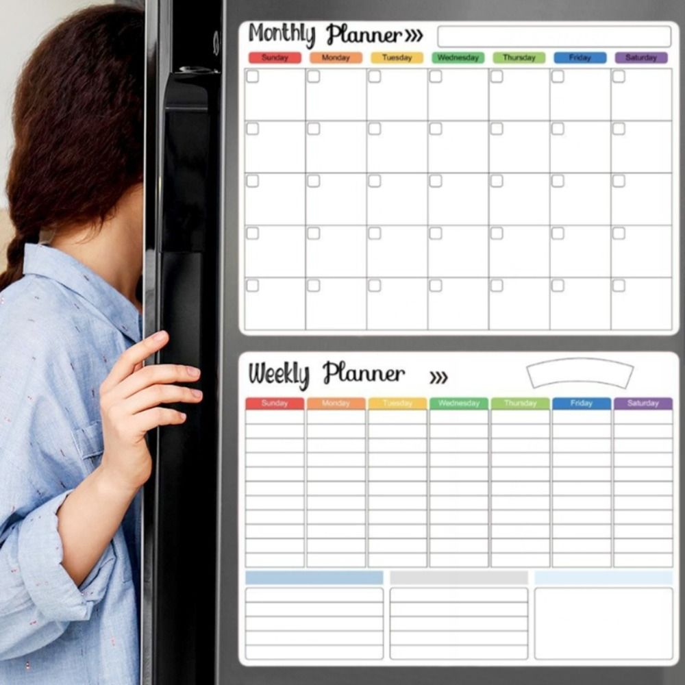 Droog uitwisbare magnetische k - Magnetic Whiteboard Calendar recensie en prijs