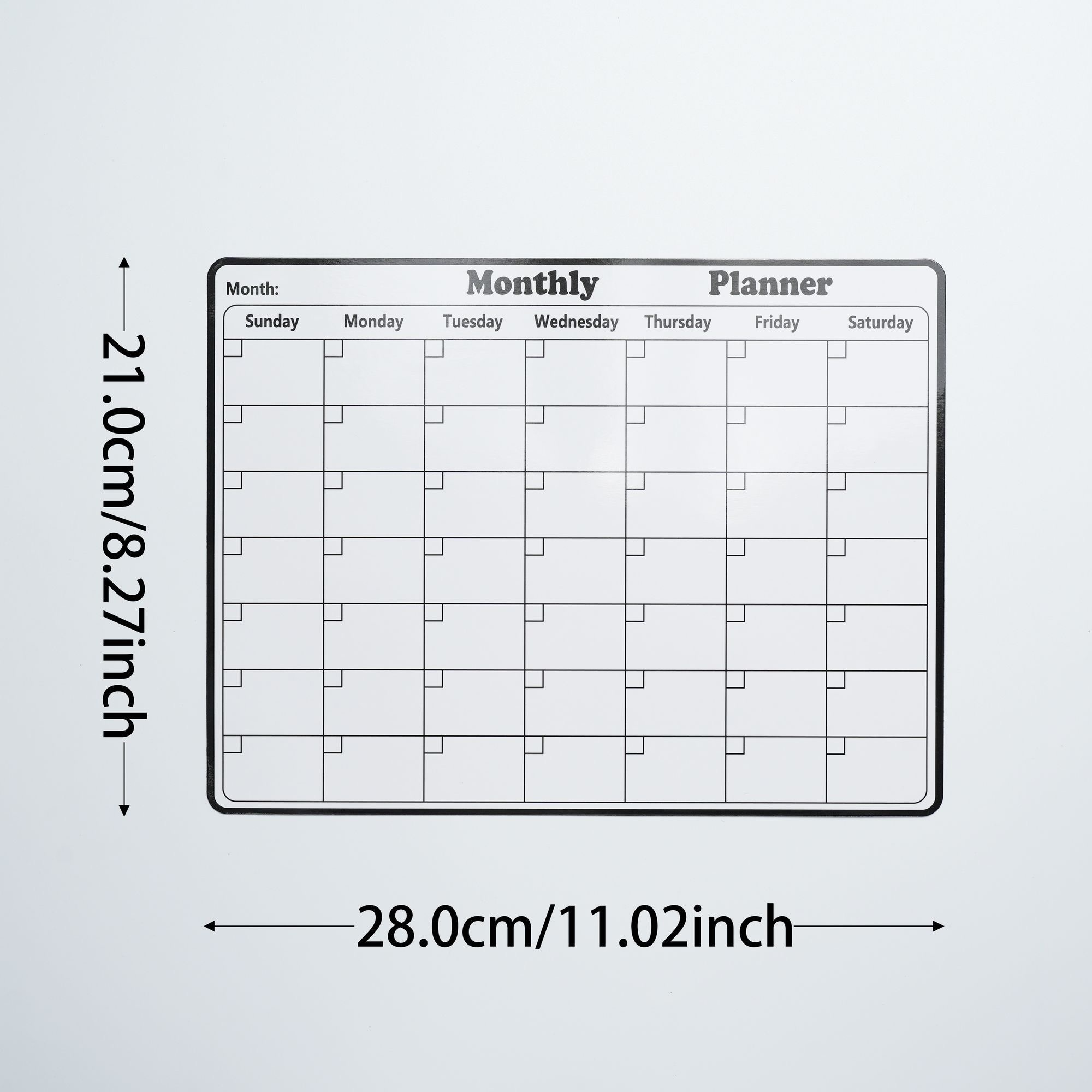 5 stks/set elektrostatische mu - Magnetic Whiteboard Calendar recensie en prijs
