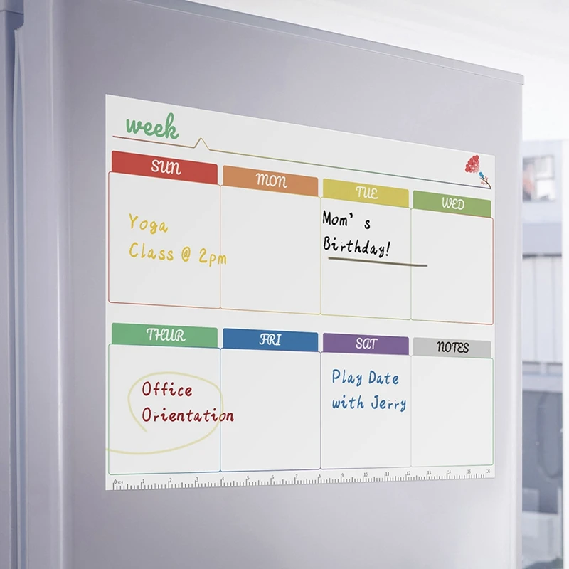 Dagelijkse Week Maand Plan Mag - Magnetic Whiteboard Calendar recensie en prijs