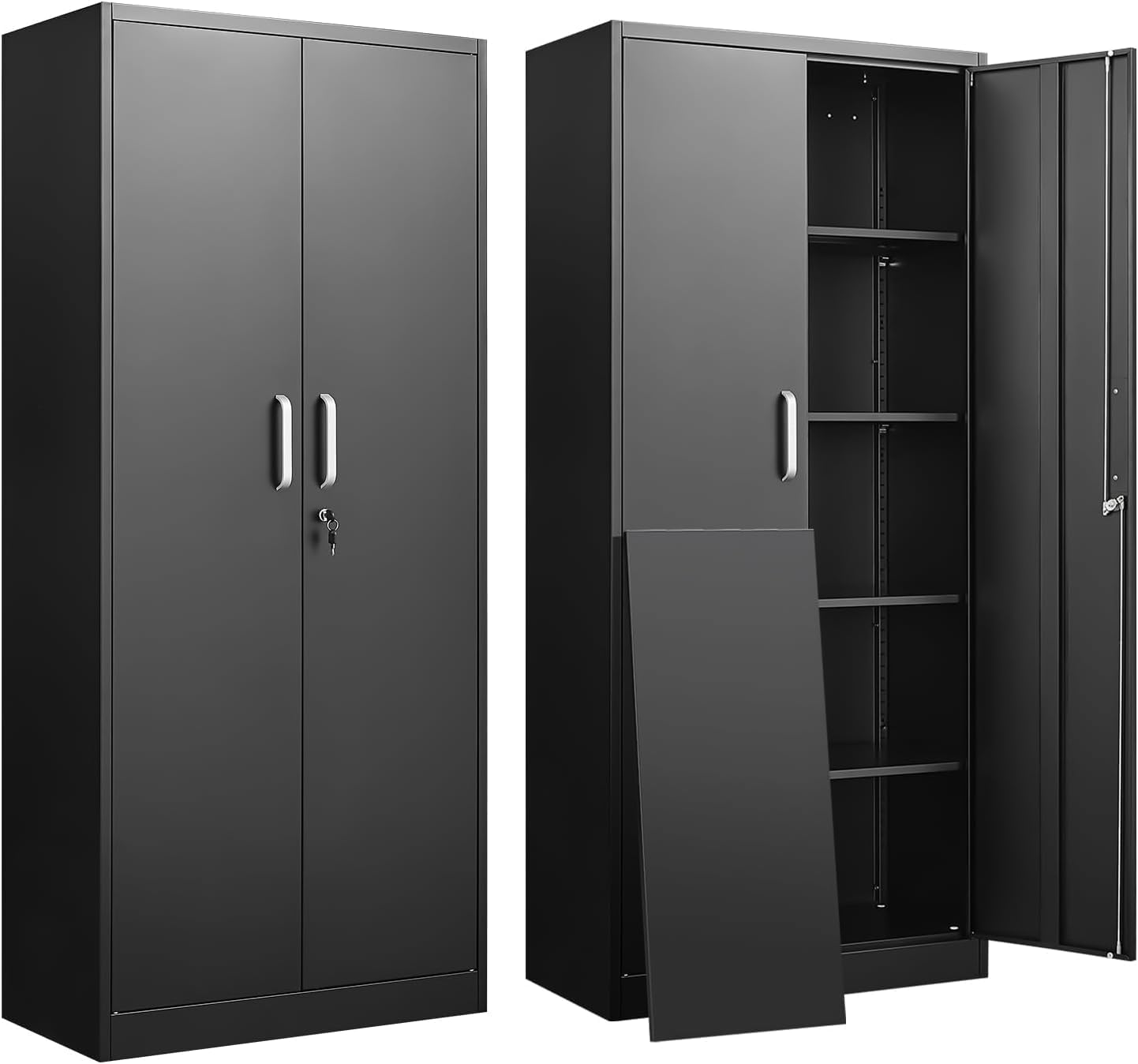 Metalen opbergkast met verstel - Office Furniture Used recensie en prijs