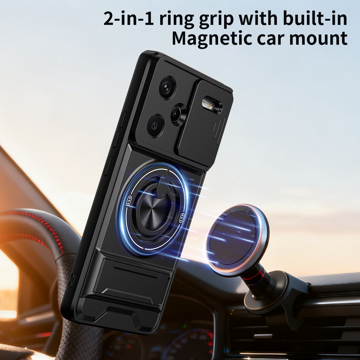 Lens Slide Camera Telefoon Cas - Magazine File Holder recensie en prijs