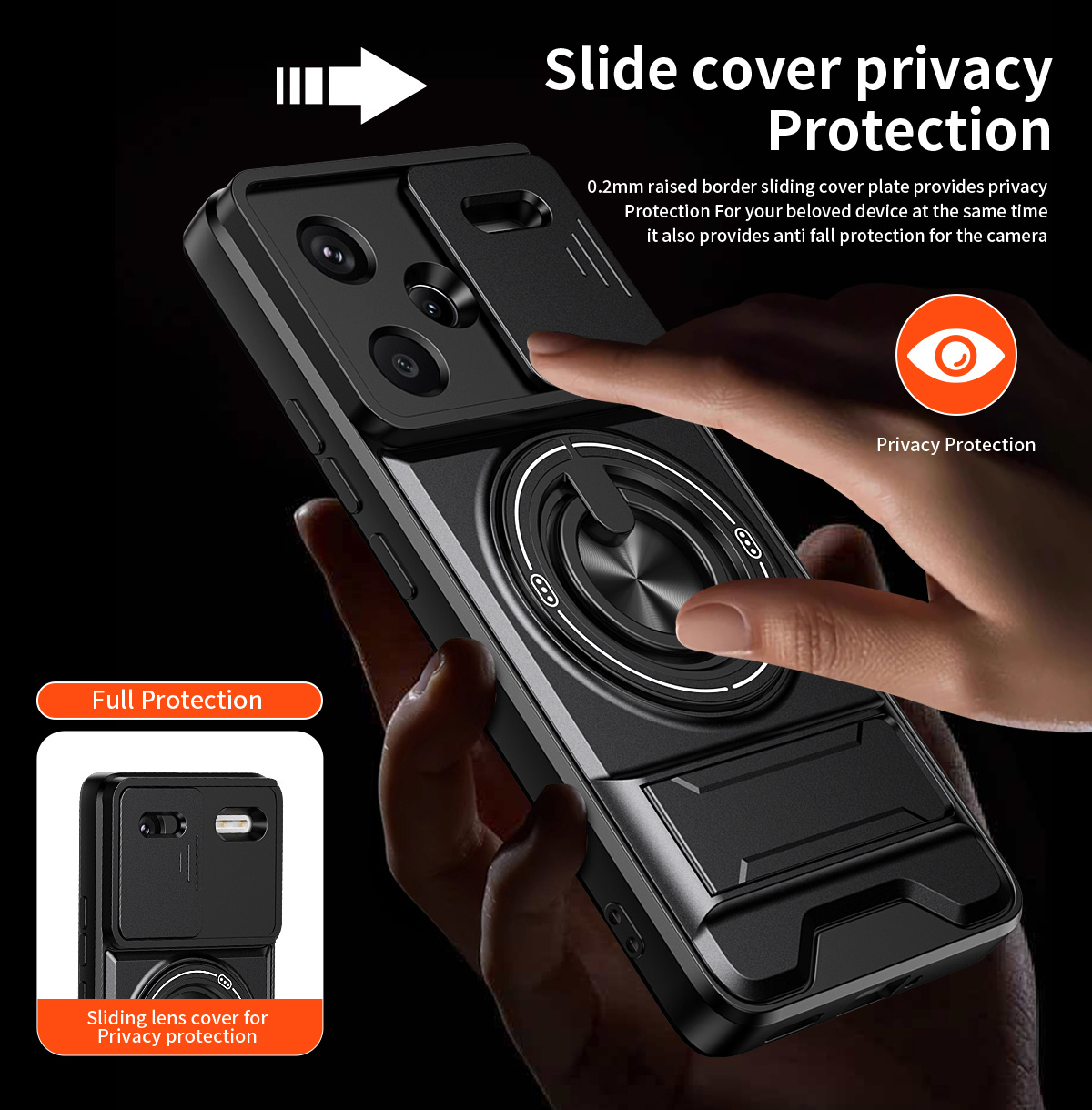Lens Slide Camera Telefoon Cas - Magazine File Holder recensie en prijs