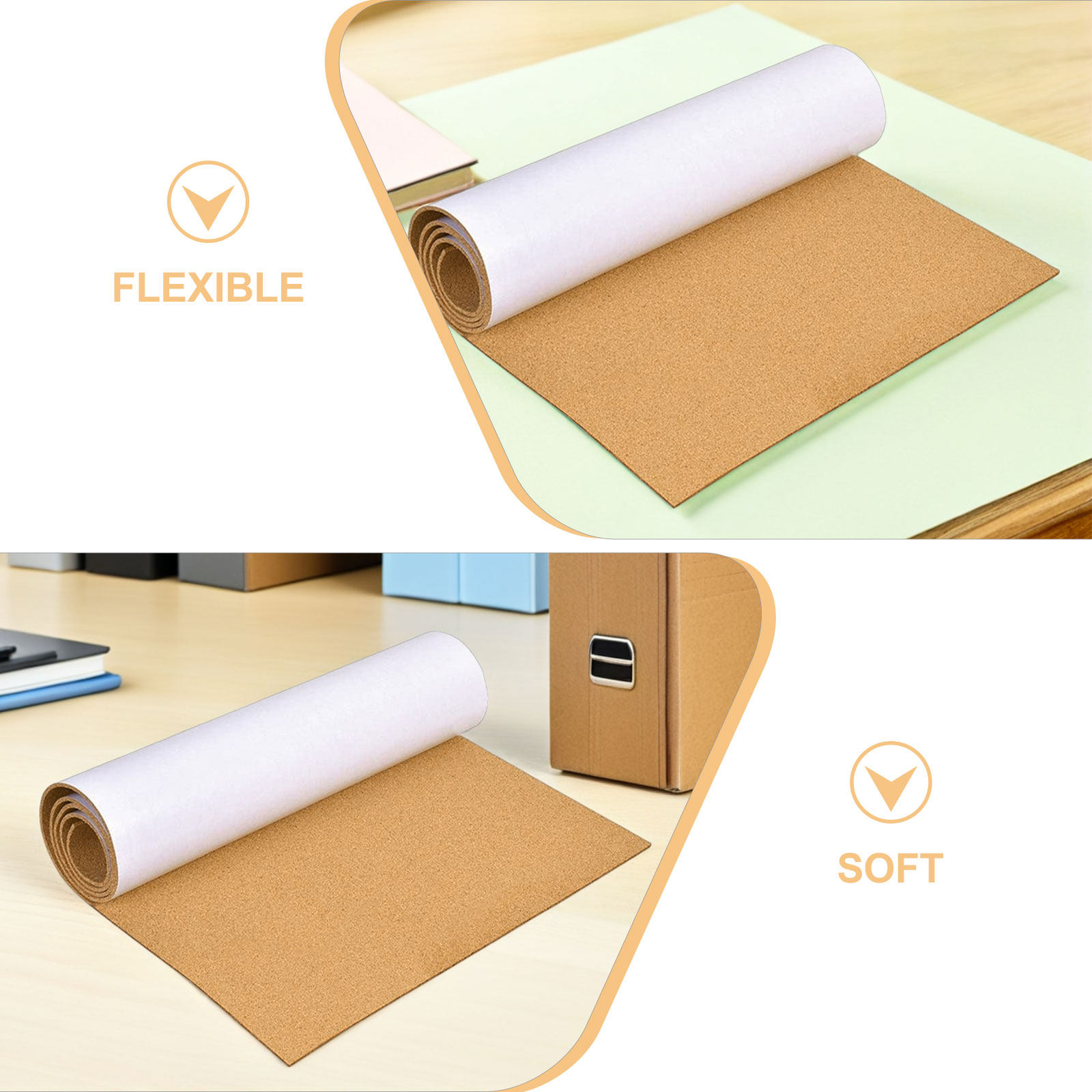 Kurkplaatrol voor wand 120x30c - Bulletin Board Cork recensie en prijs