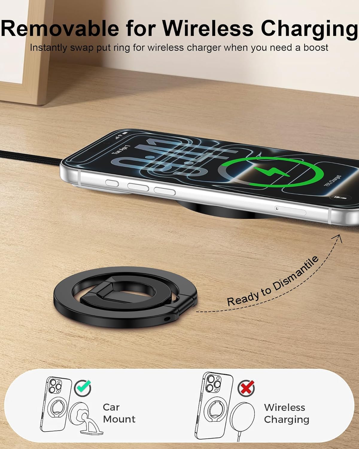 Telefoonhouder met dubbele mag - Magazine File Holder recensie en prijs