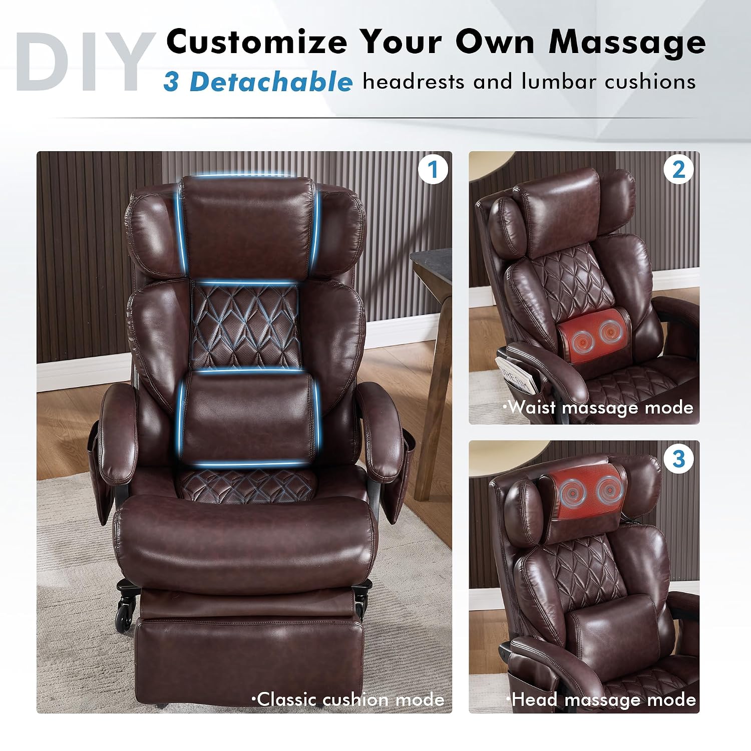Grote & hoge ergonomische bure - Office Footrest Cushion recensie en prijs